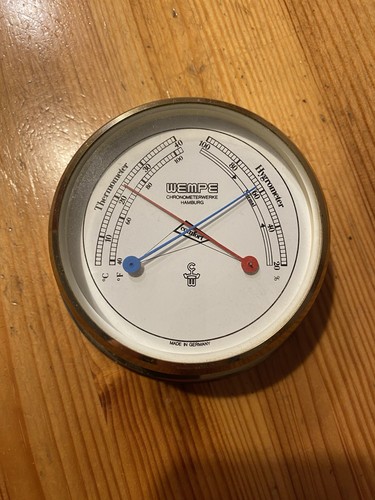 Wempe thermometer hygrometer - thermometer,