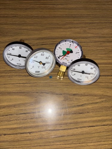 Thermometer und ein manometer - thermometer,
