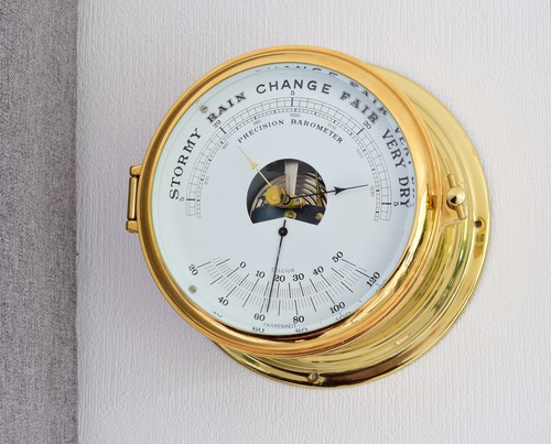 Schiffs barometer thermometer - schiffs,
