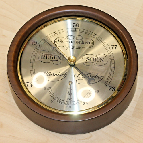 Lufft wandbarometer - wandbarometer, &