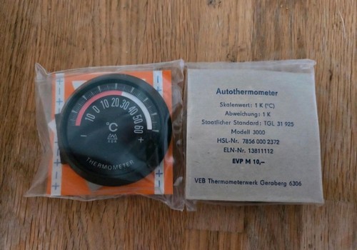 Ddr auto thermometer ovp - ddr,