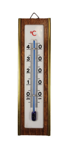 Zimmerthermometer aus