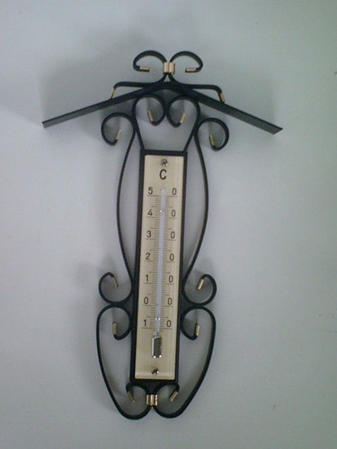 Uraltes eisen thermometer - eisen,