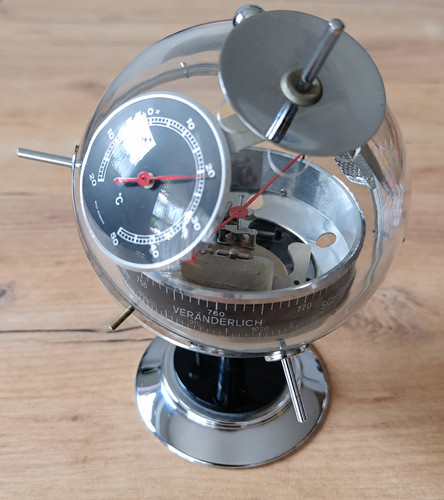 Sputnik wetterstation 60er - wetterstation,