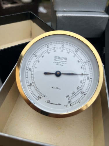 Wempe thermometer messing - thermometer,